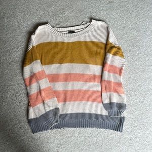 Boutique sweater colorful